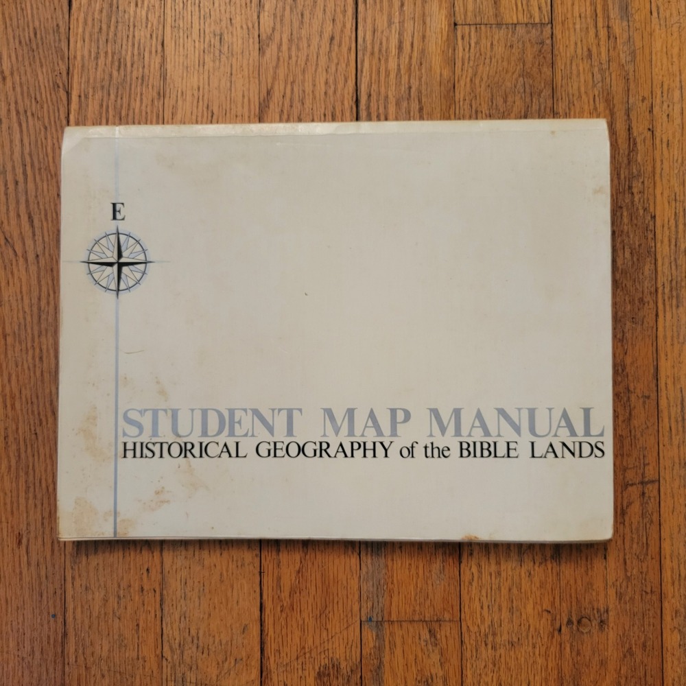 Pictorial Archive Student Map Manual Historical‎ Geography Bible Lands 1979
